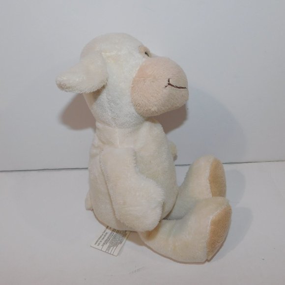 Ferrero Kinder Surprise Easter Basket 10" Plush Cream Sheep lamb Stuffed Toy - Picture 2 of 4